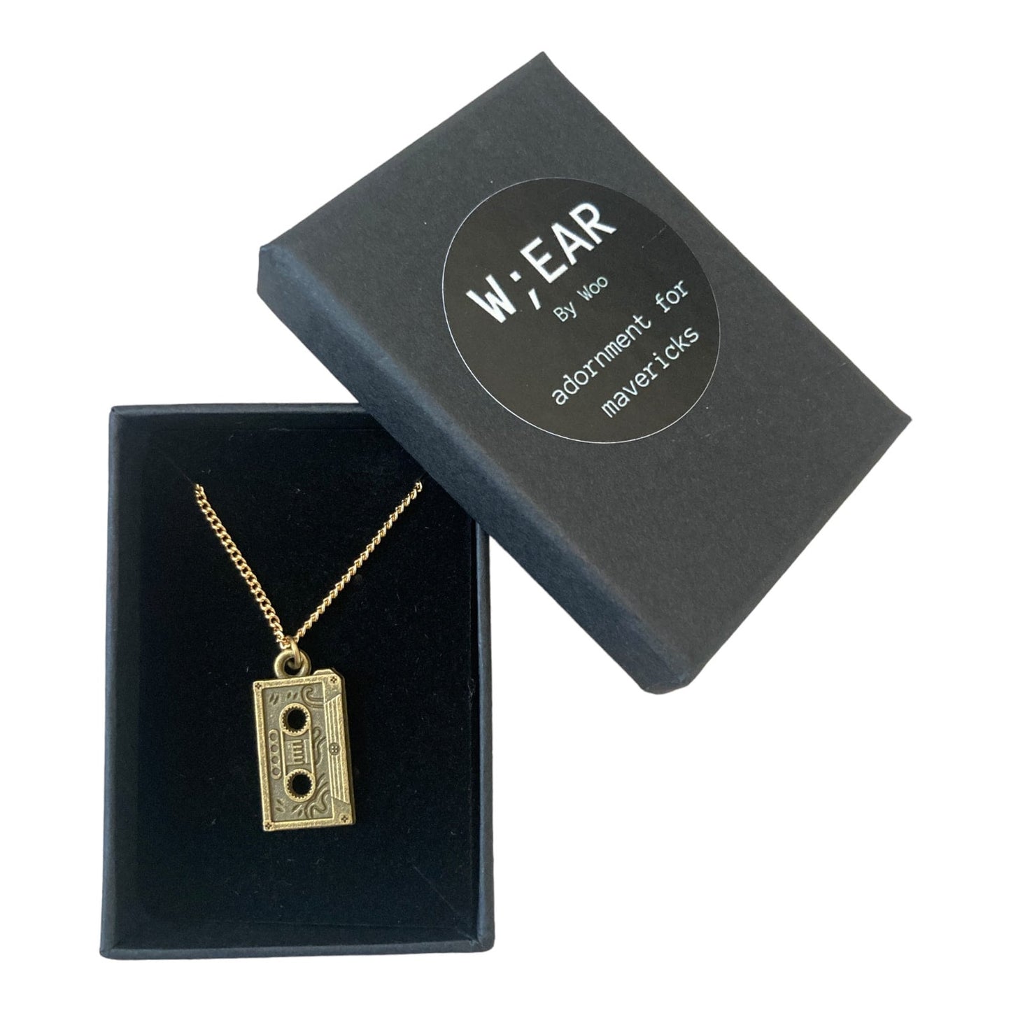 Cassette necklace