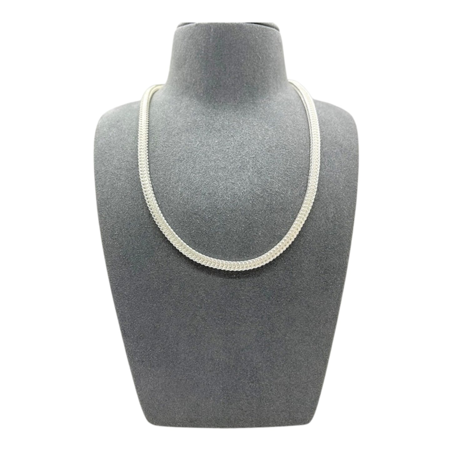 Chunky stainless steel necklace