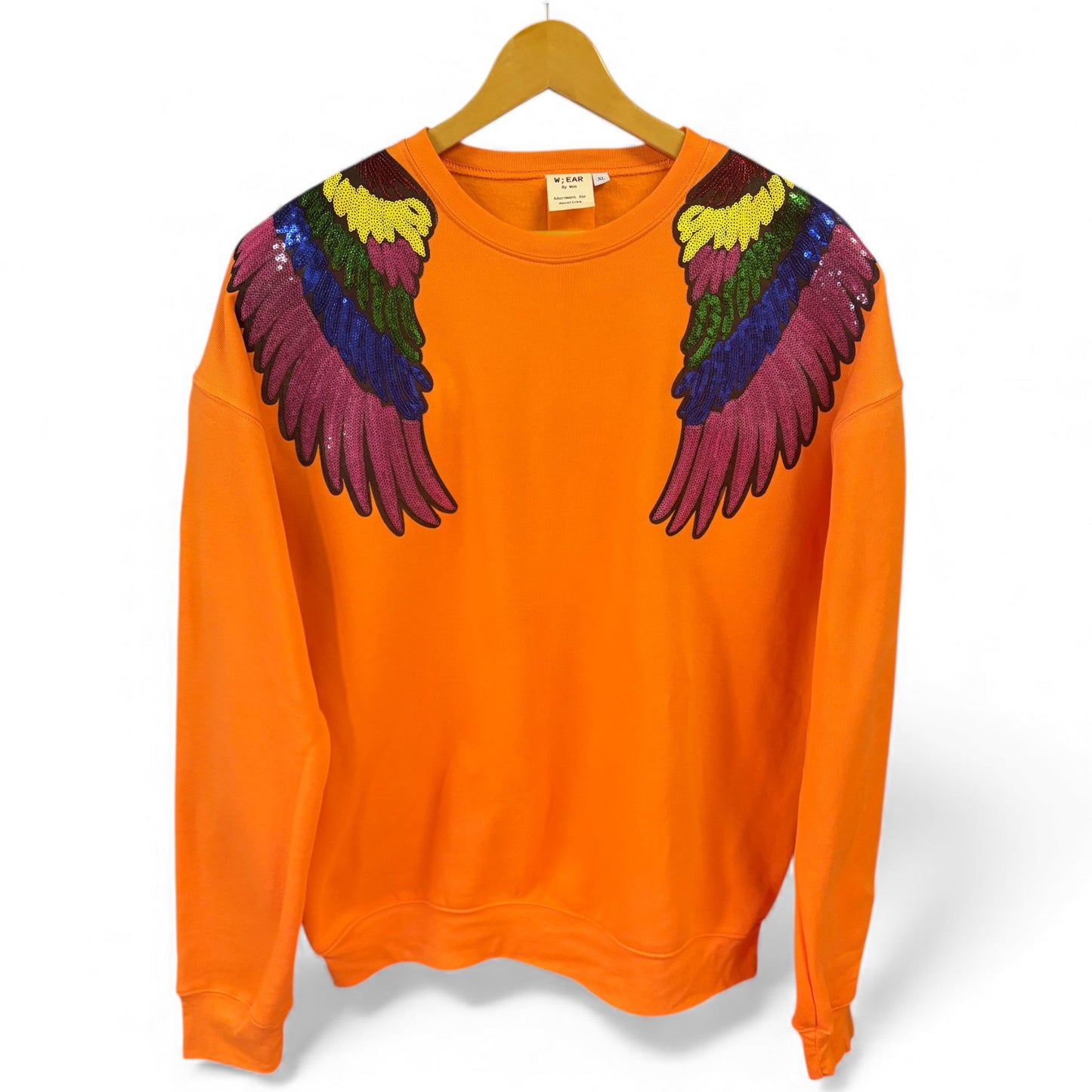 Rainbow Wings Disco Jumper XL