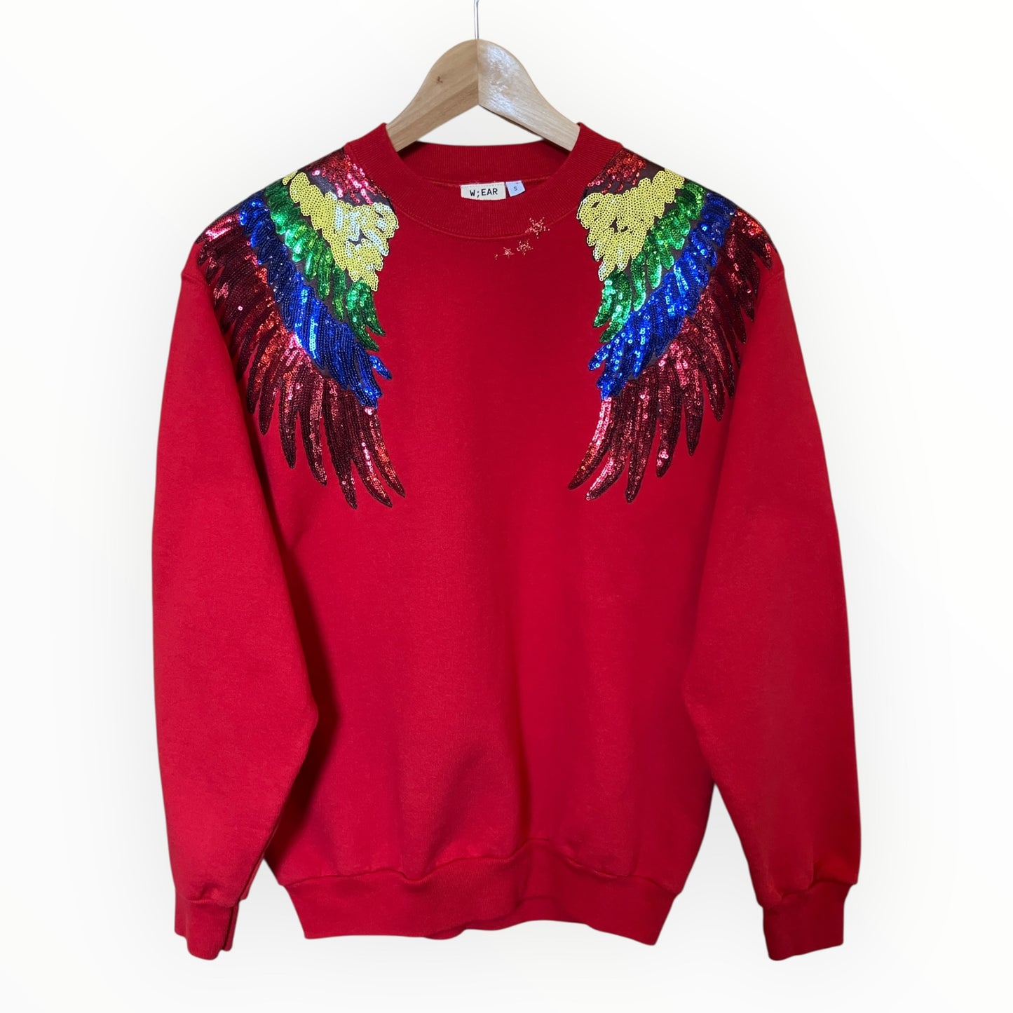 Rainbow Wings Disco Jumper S