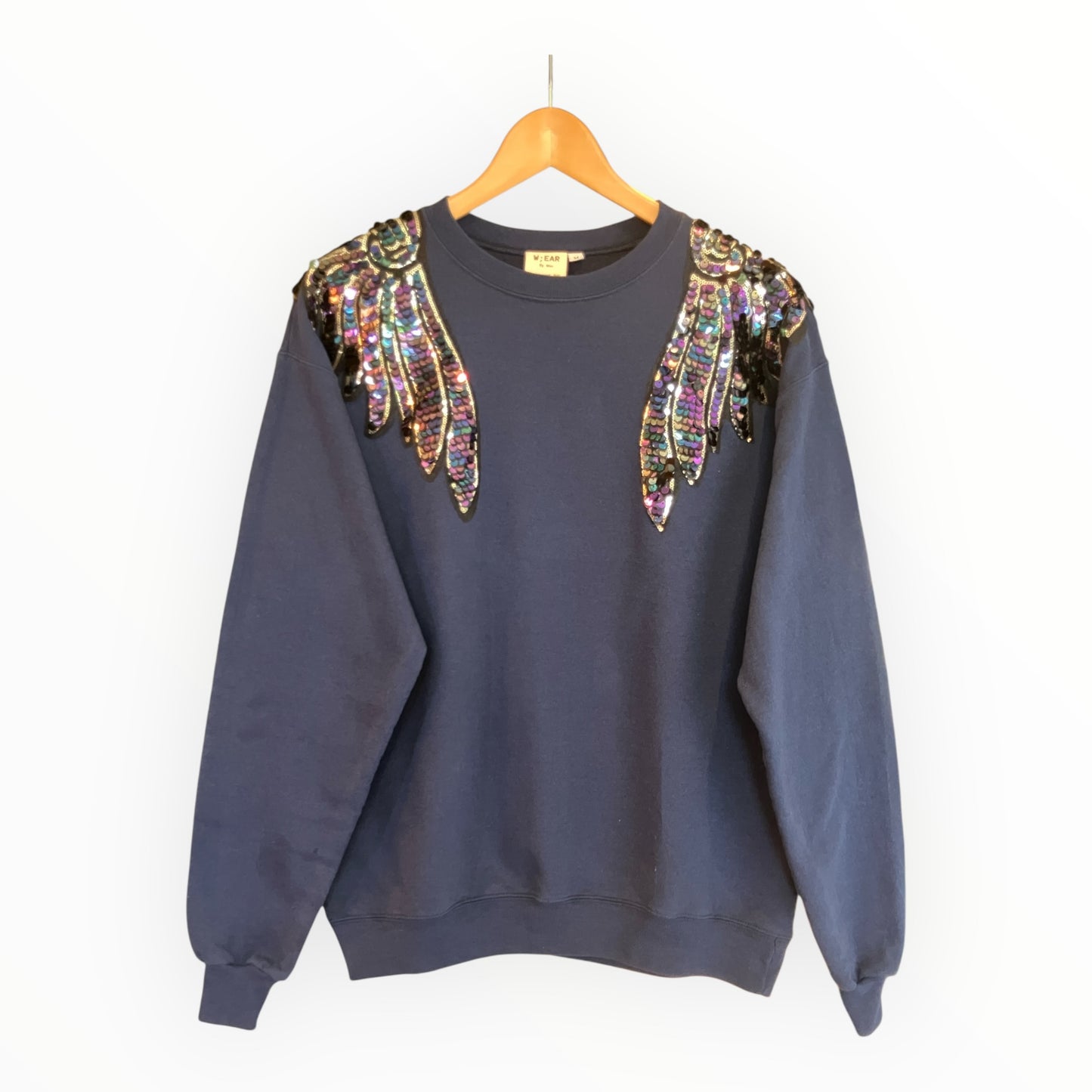 Mermaid Wings Disco Jumper M