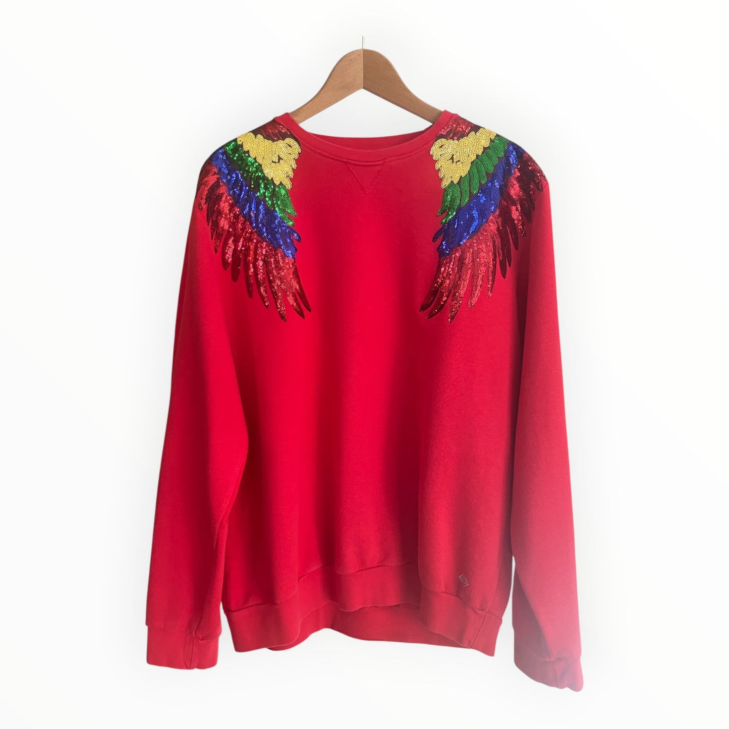 Rainbow Wings Disco Jumper XL