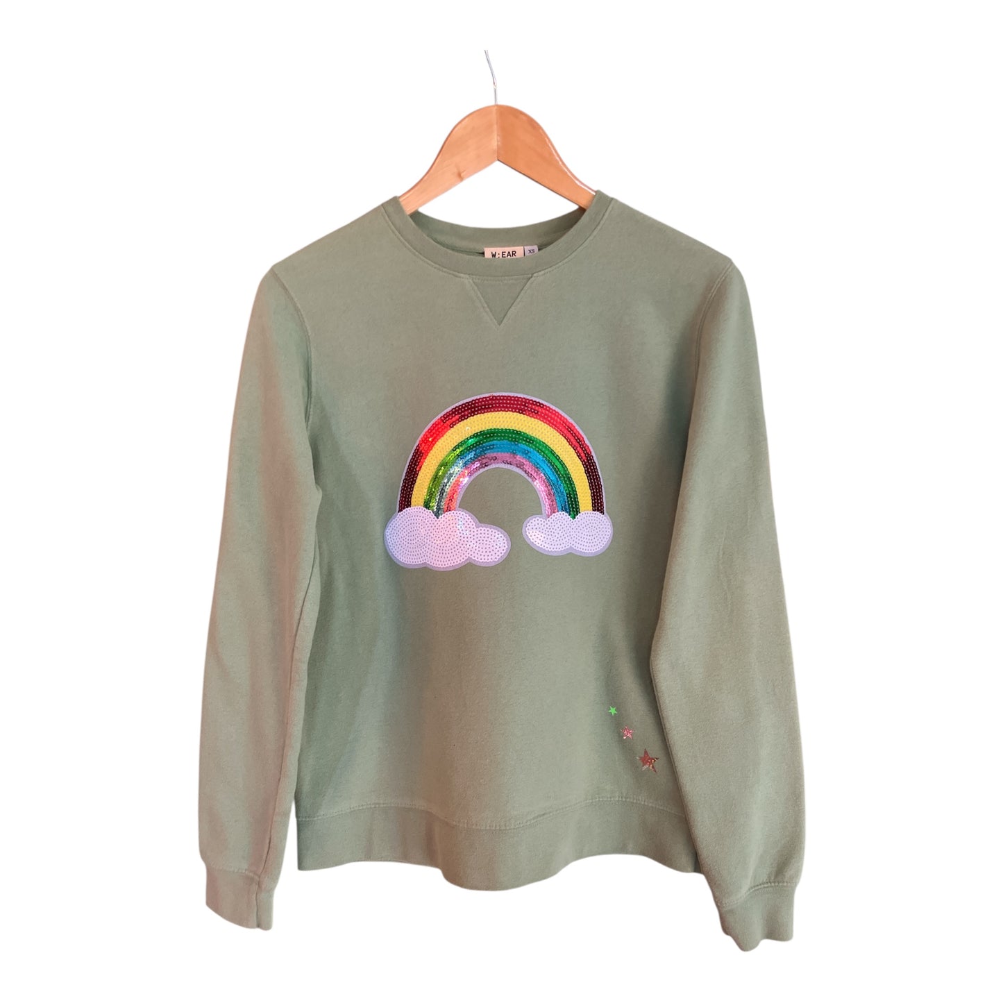 Rainbow Disco Jumper XS