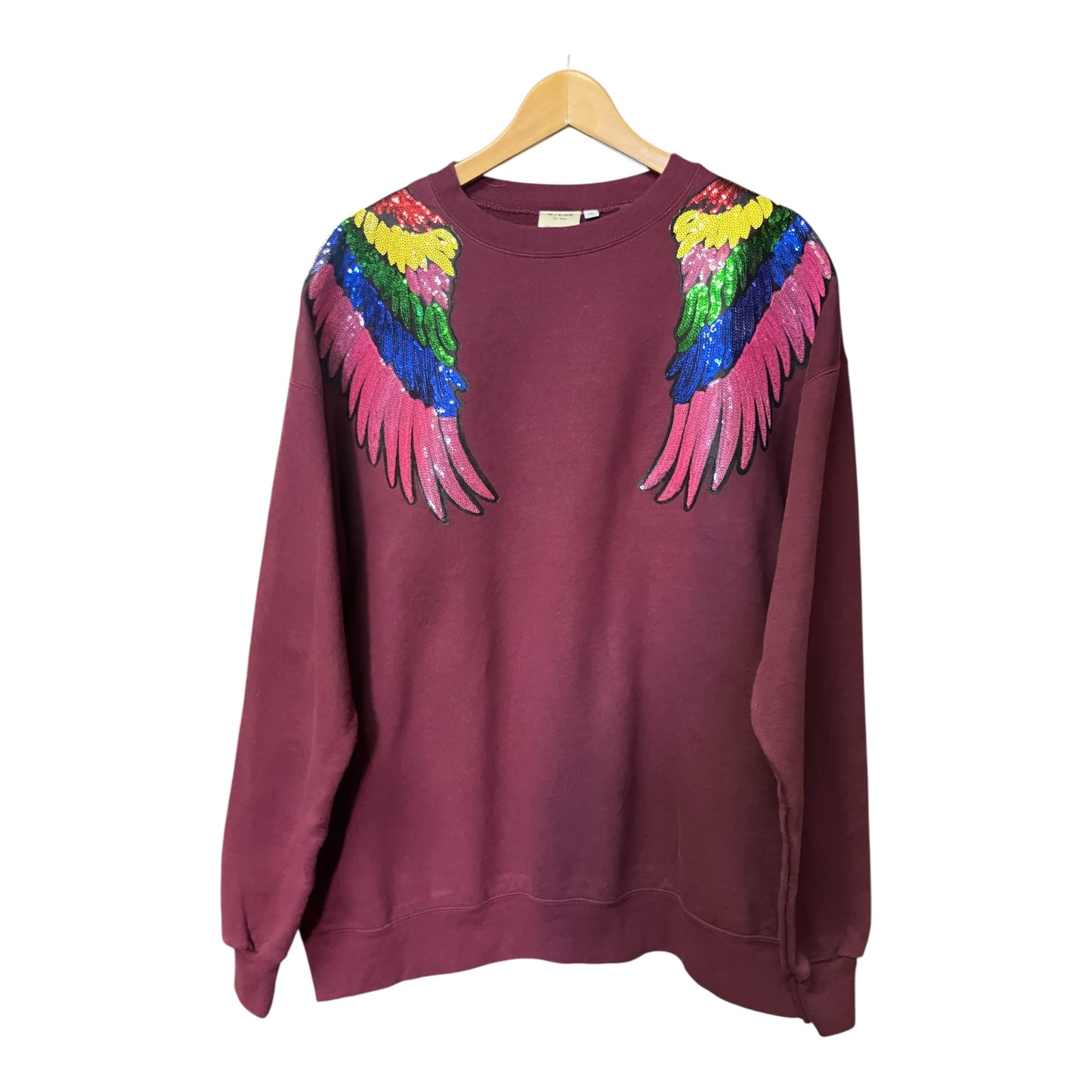 Rainbow Wings Disco Jumper XL