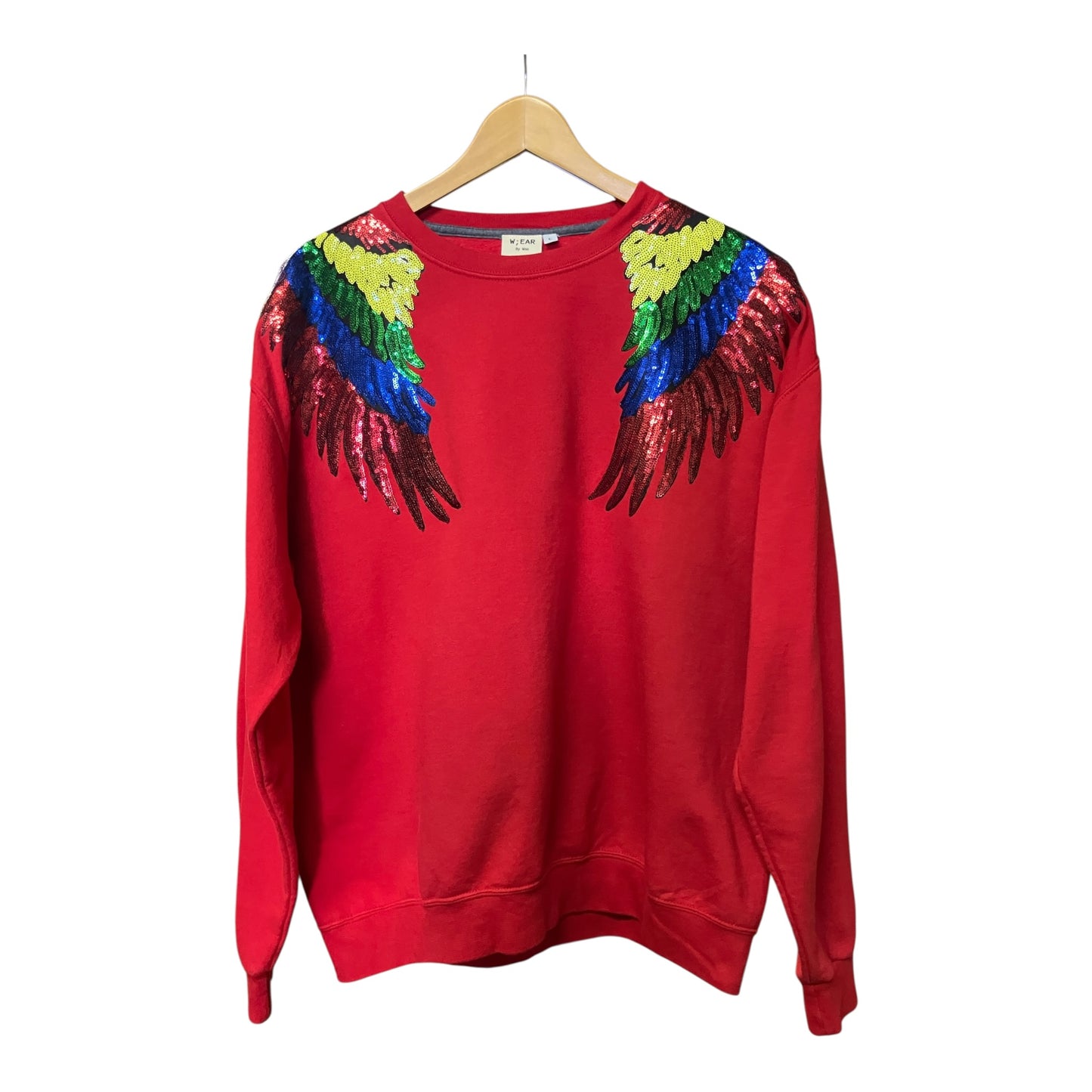 Rainbow Wings Disco Jumper L