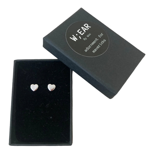 Heart studs