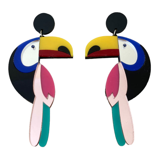 Toucan earrings