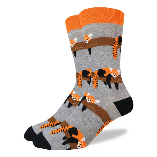 Red panda socks