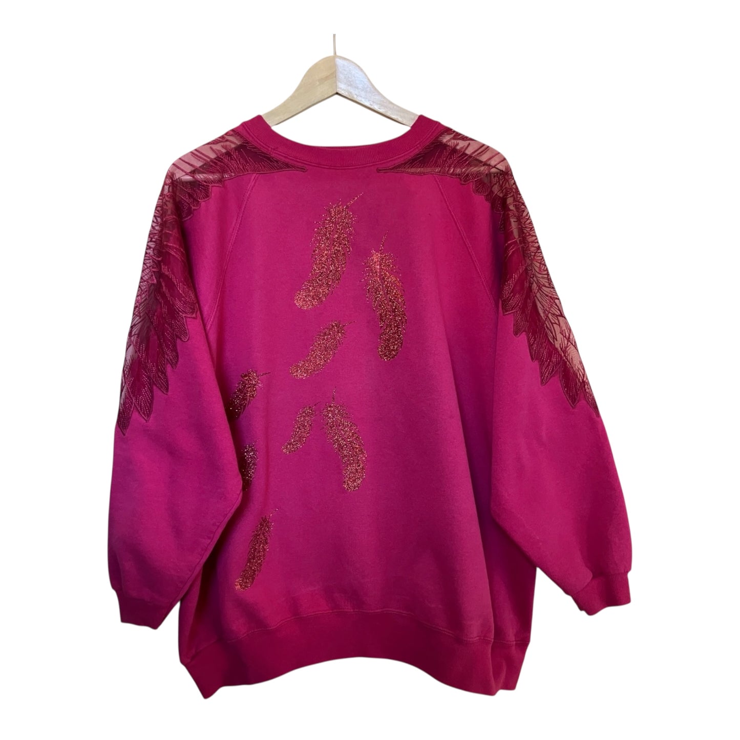 Cutaway Organza Wings Disco Jumper XL