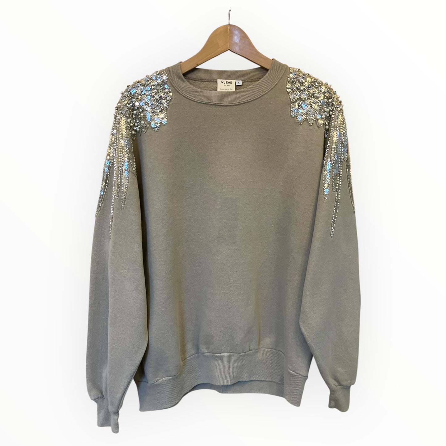 Champagne Epilates Disco Jumper L