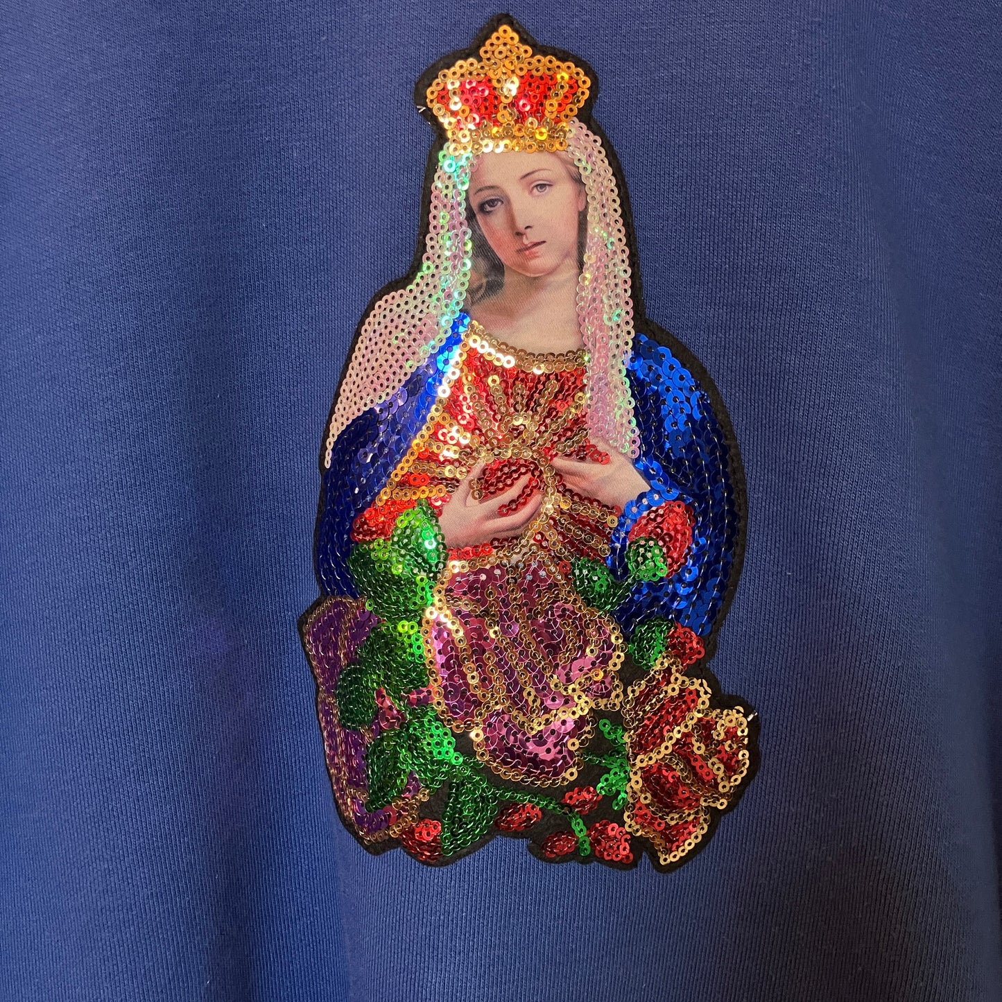 Sacred Heart Madonna Disco Jumper M