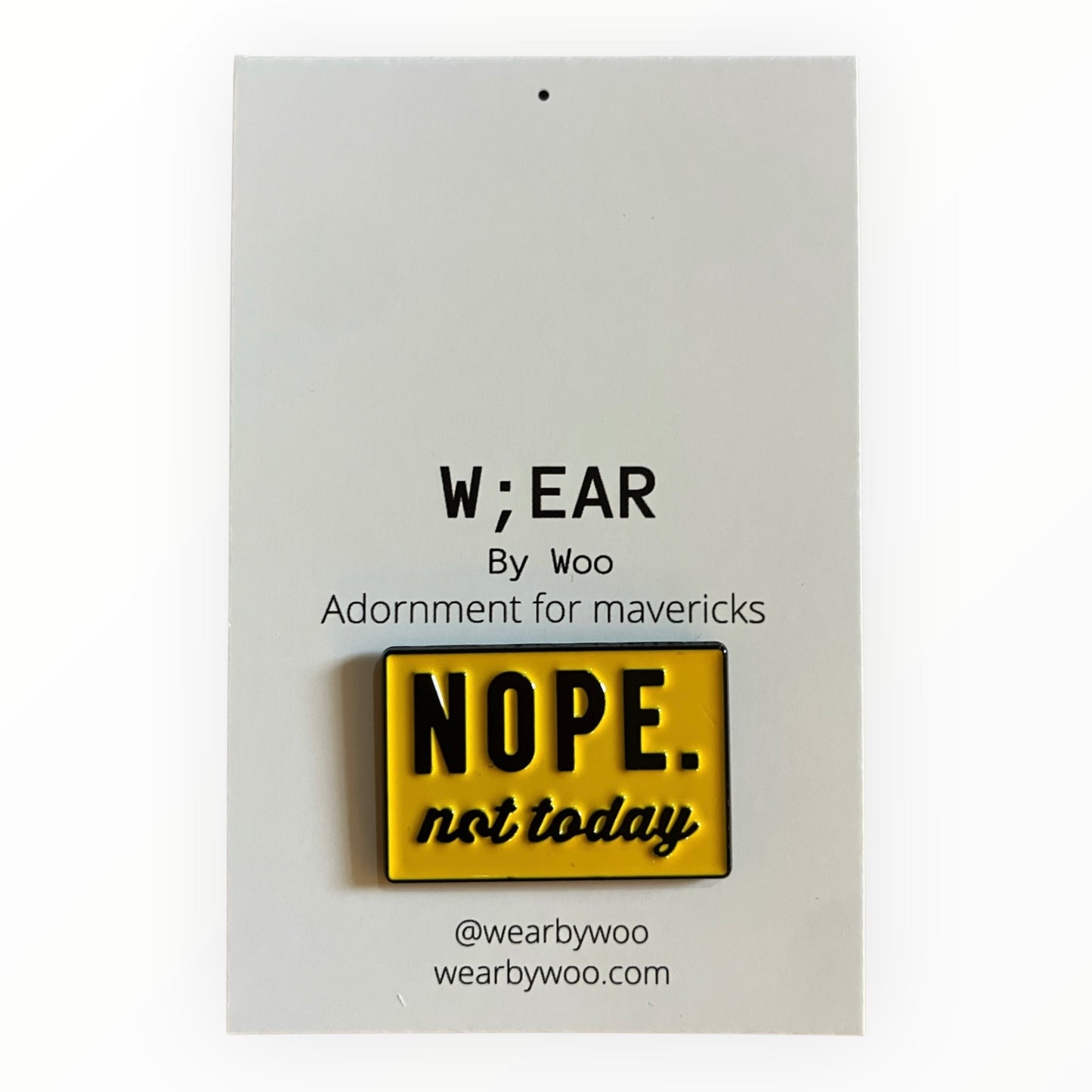 Nope badge