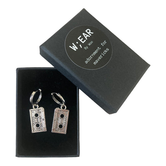 Cassette earrings