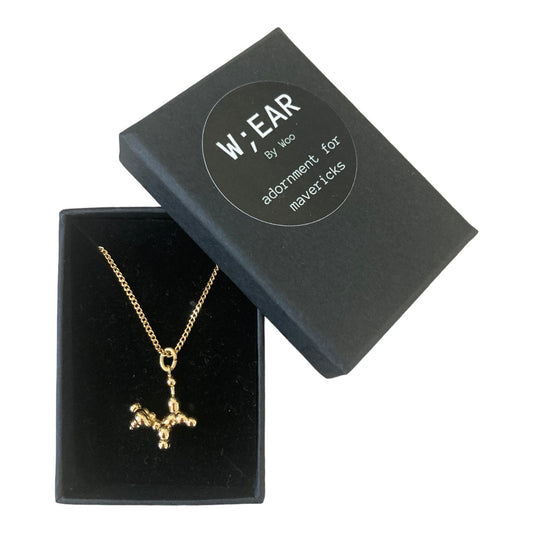 Mini poodle necklace
