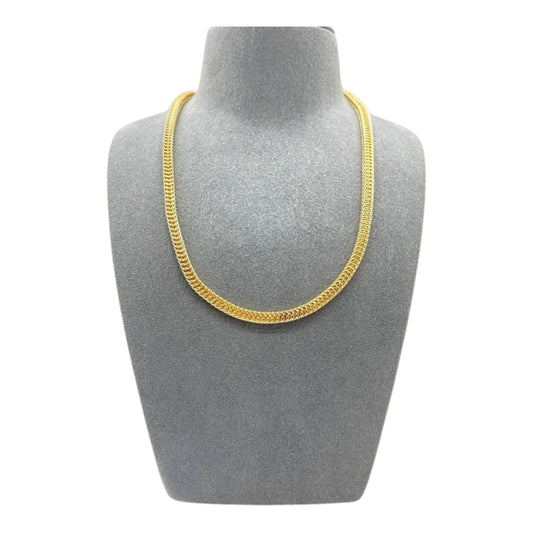 Chunky stainless steel necklace