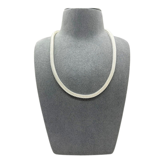 Chunky stainless steel necklace