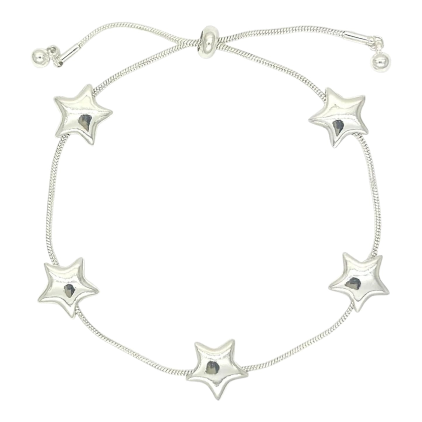 Five star slider bracelet