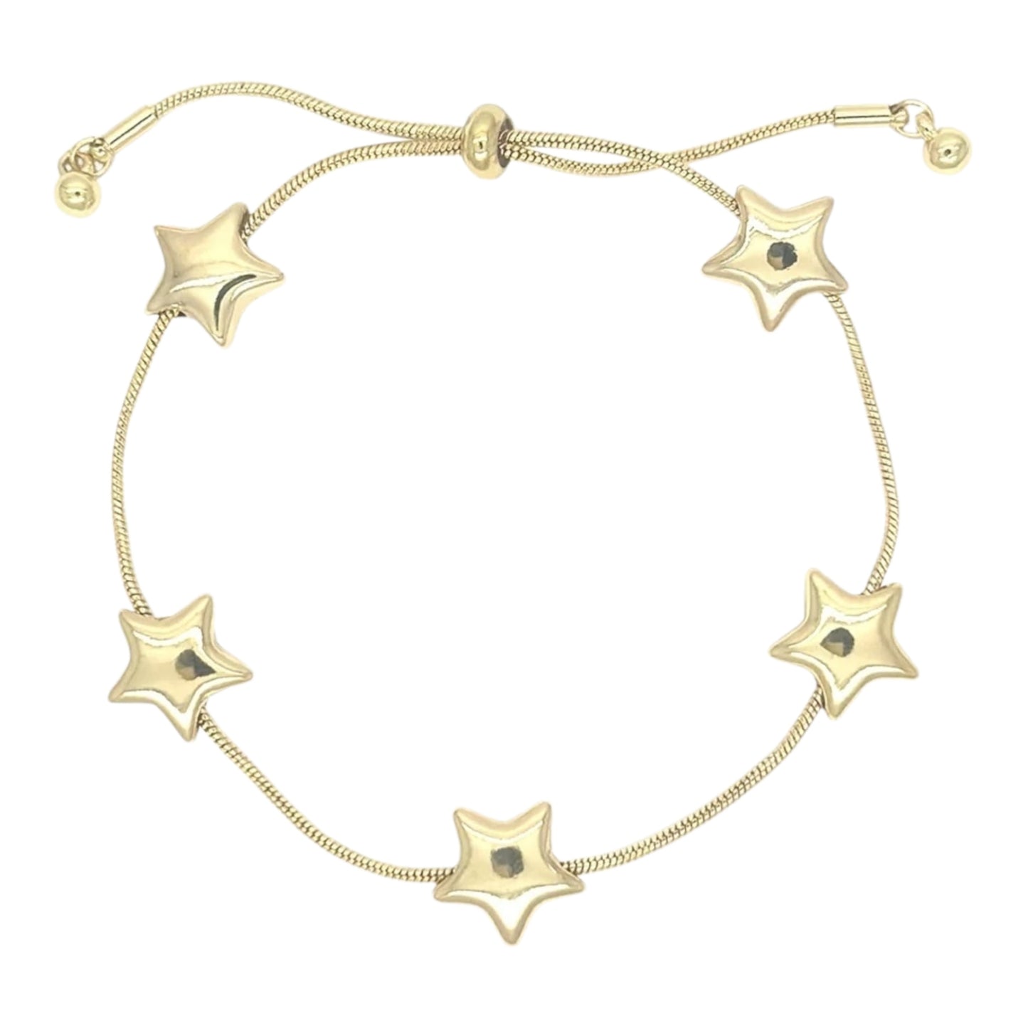 Five star slider bracelet