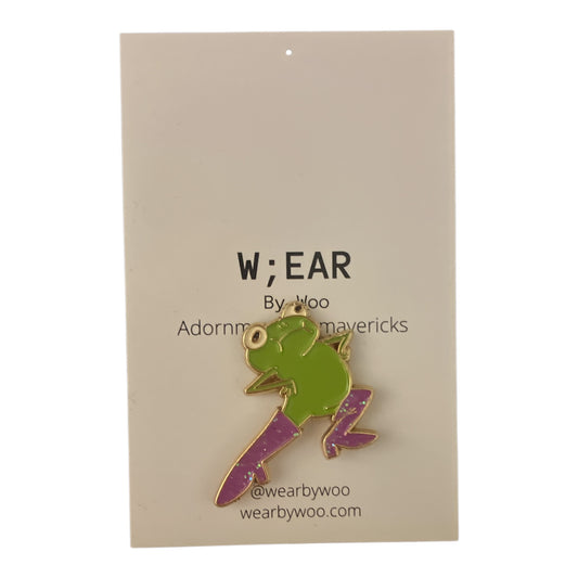 Frog in boots badge