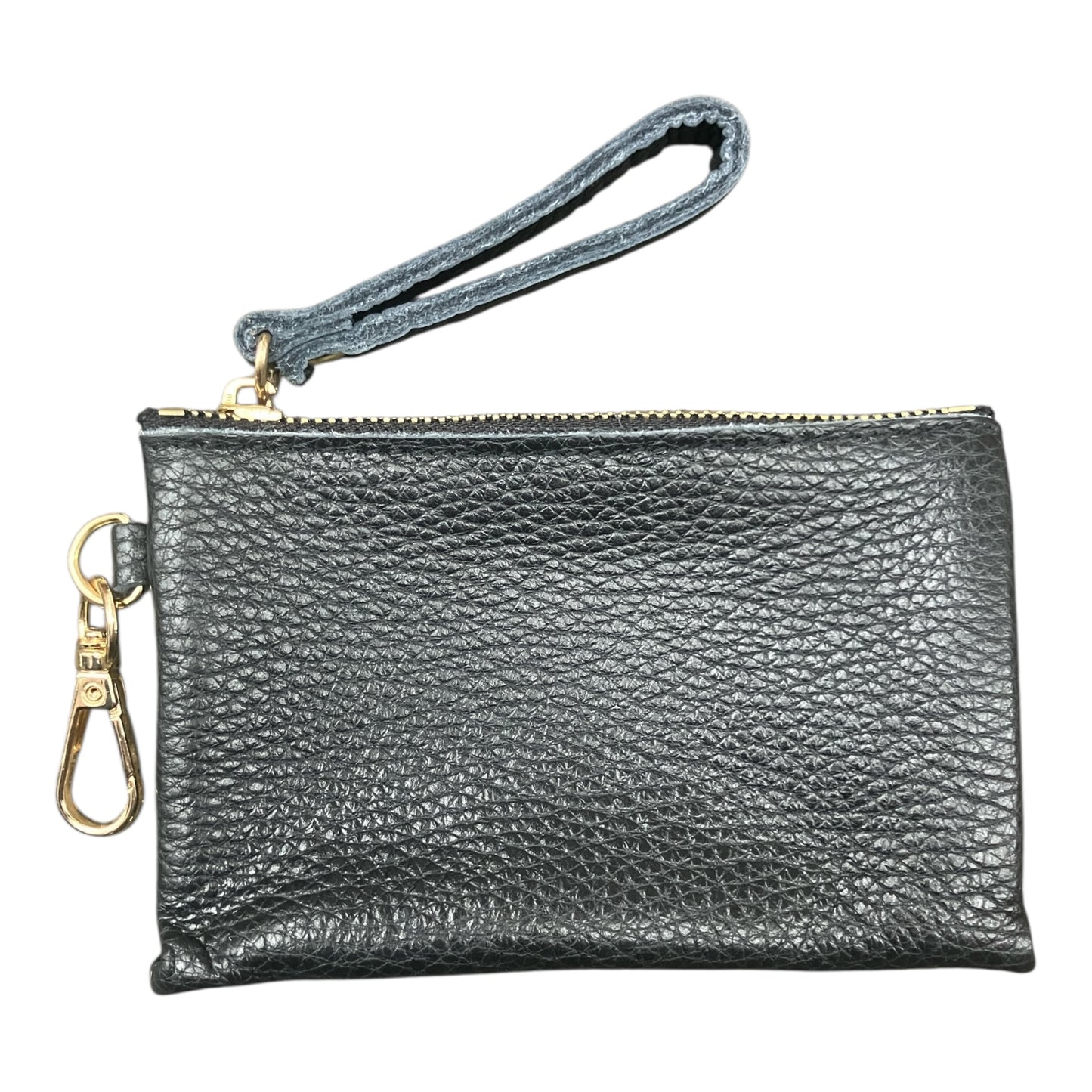 Leather purse black
