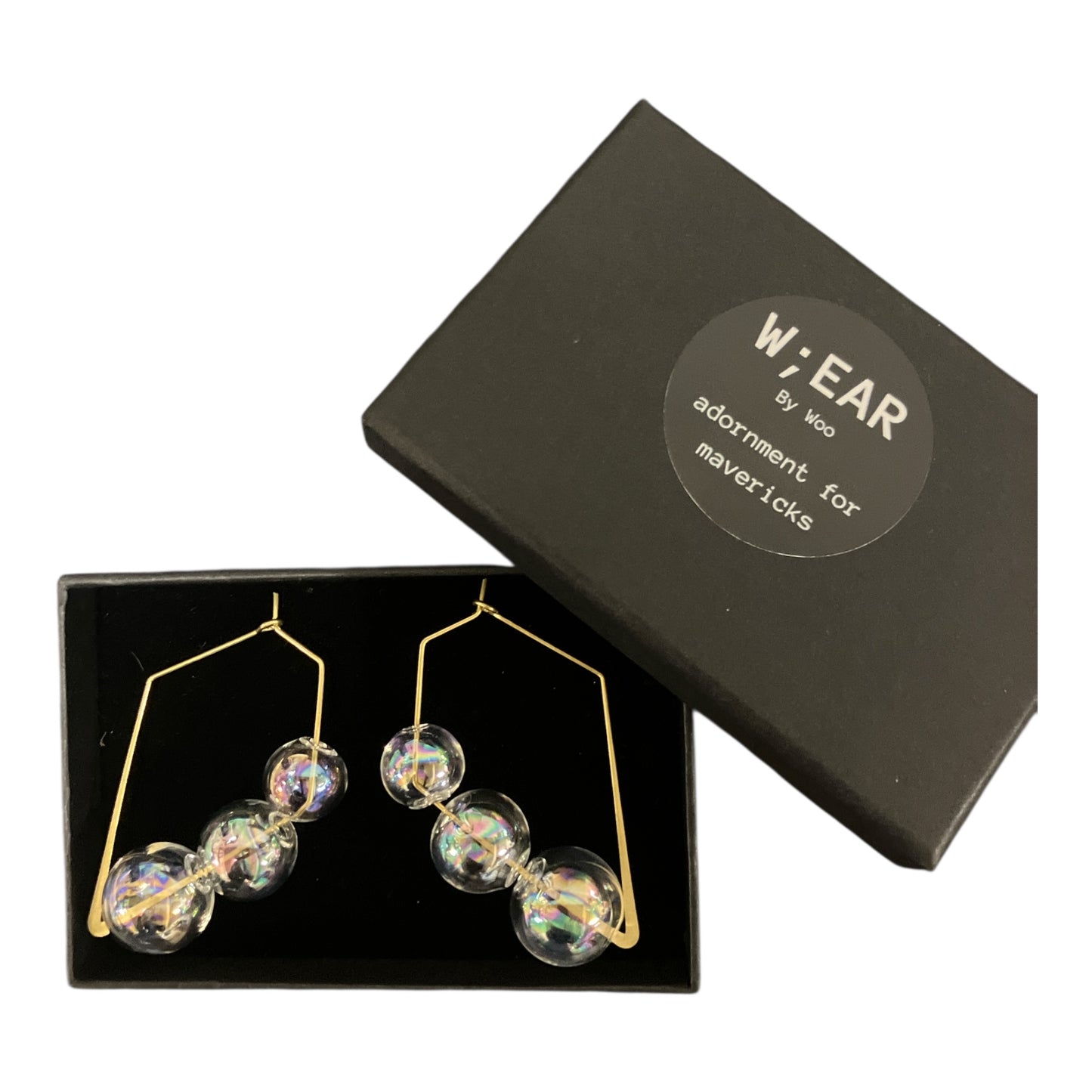 Bubble kite hoops brass