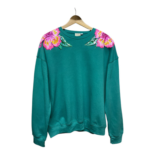 Hibiscus Flower Disco Jumper XL