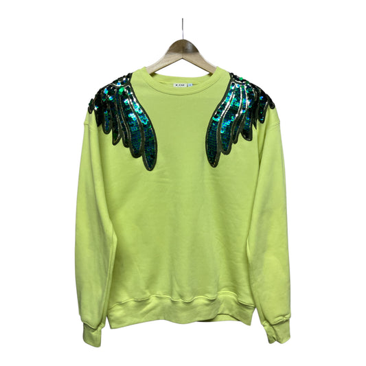 Green & Blue Wings Disco Jumper M