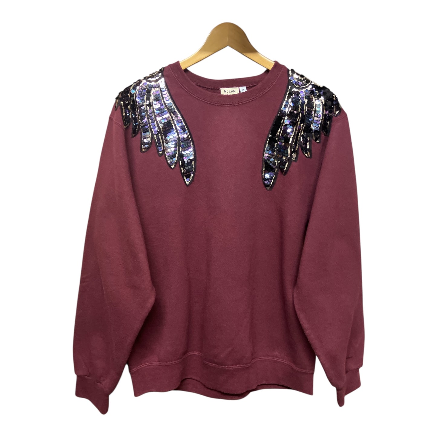 Mermaid Wings Disco Jumper M