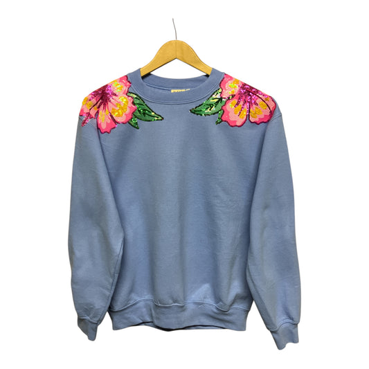 Hibiscus Flower Disco Jumper M