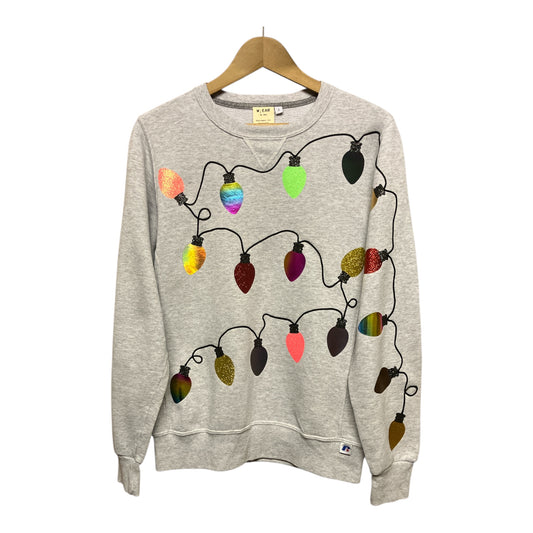 Christmas Lights Disco Jumper S