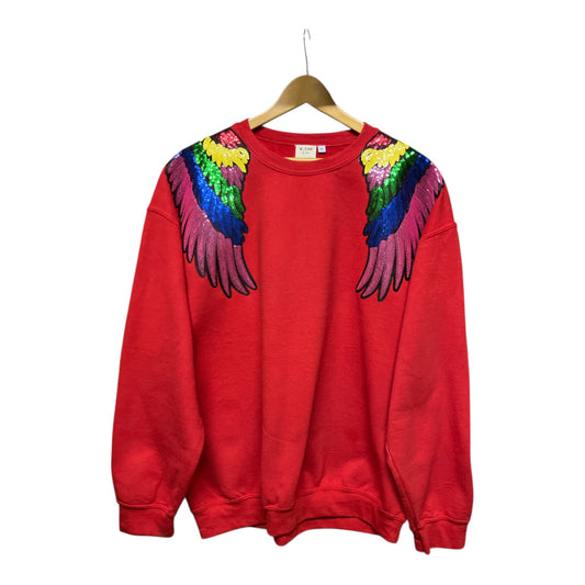 Rainbow Wings Disco Jumper XL