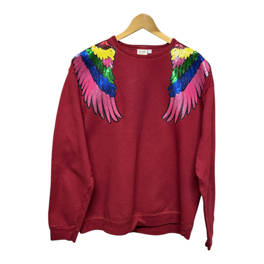 Rainbow Wings Disco Jumper L