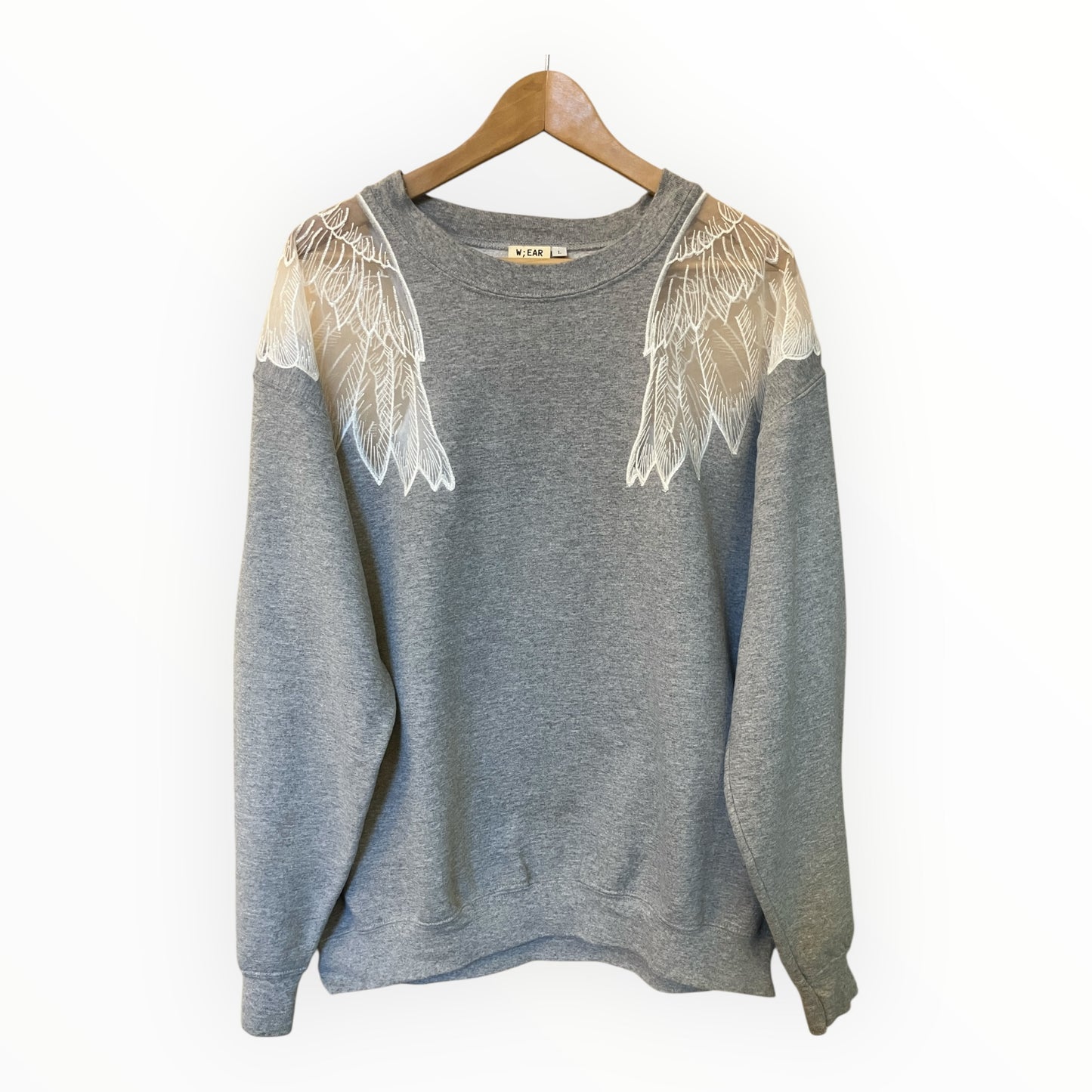 Cutaway Organza Wings Disco Jumper L