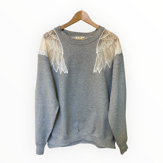 Cutaway Organza Wings Disco Jumper L