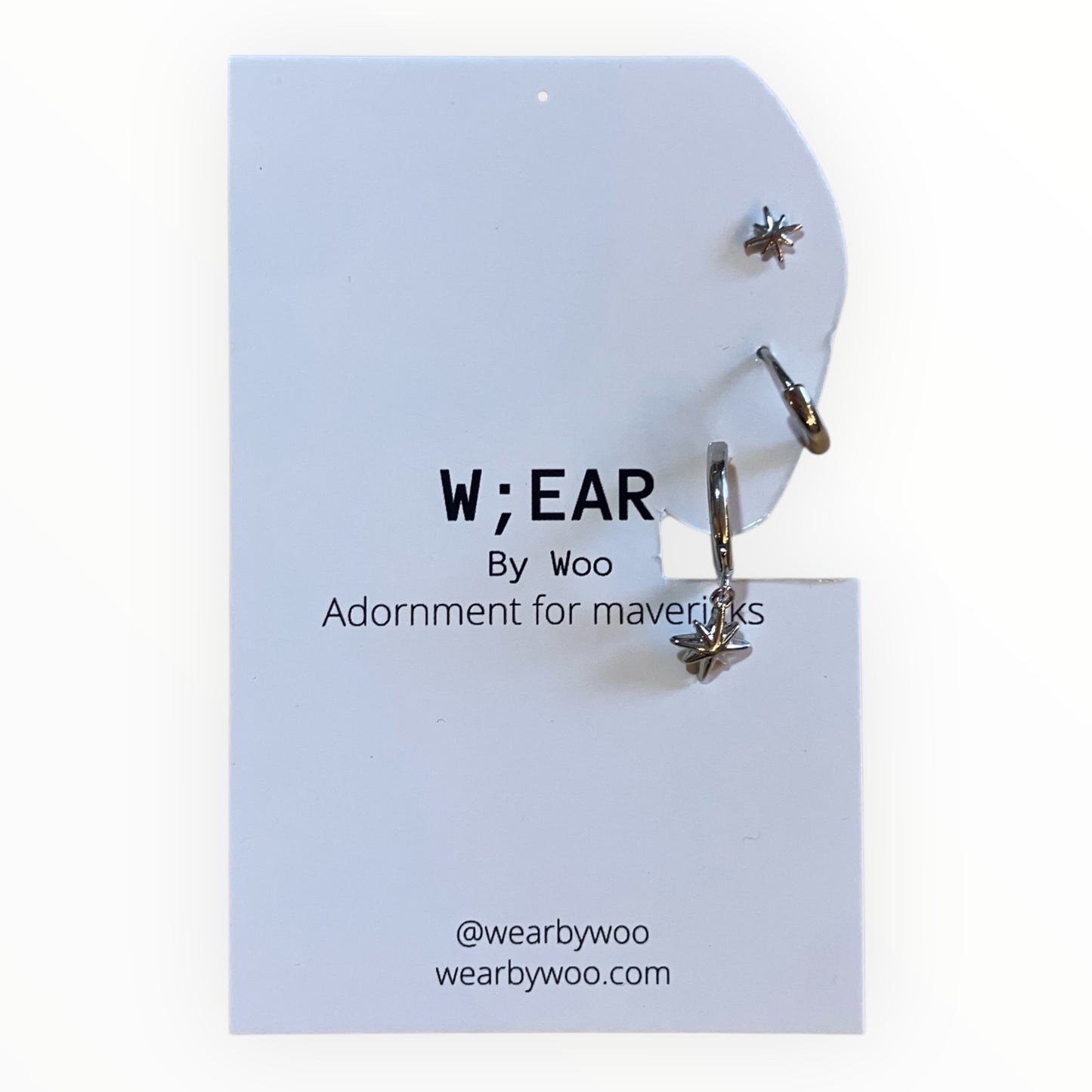 3 Piece Hoop & Stud Set