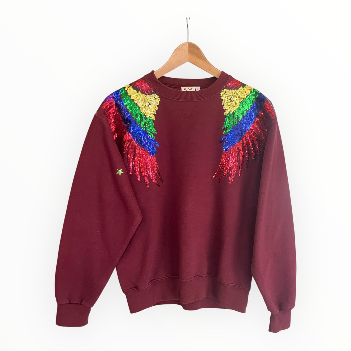 Rainbow Wings Disco Jumper S