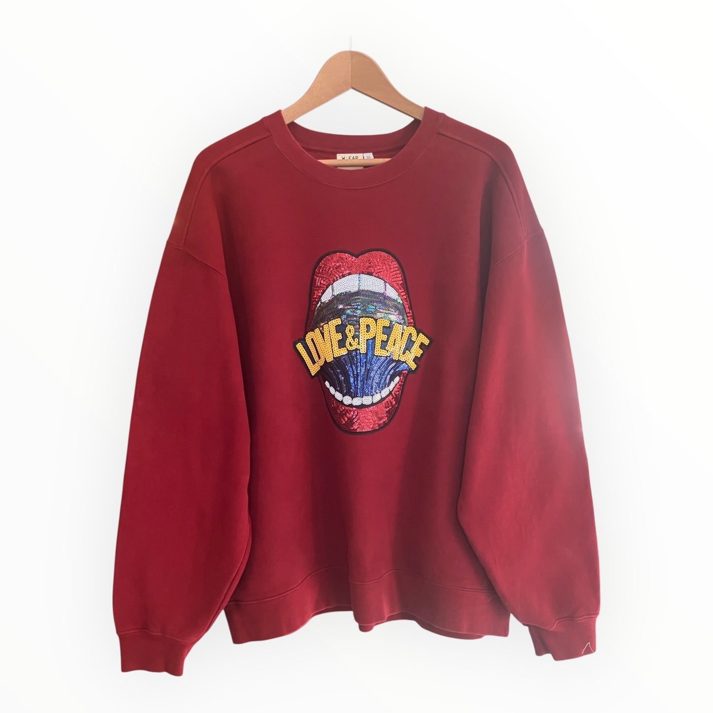 Love & Peace Disco Jumper XL