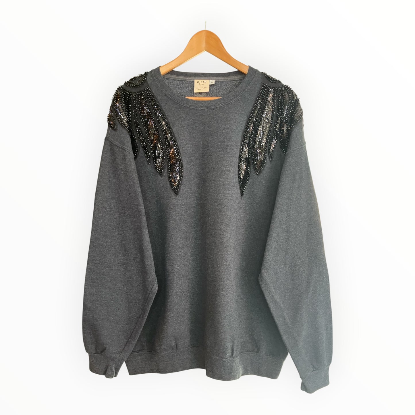 Jet Beaded Wings Disco Jumper XL