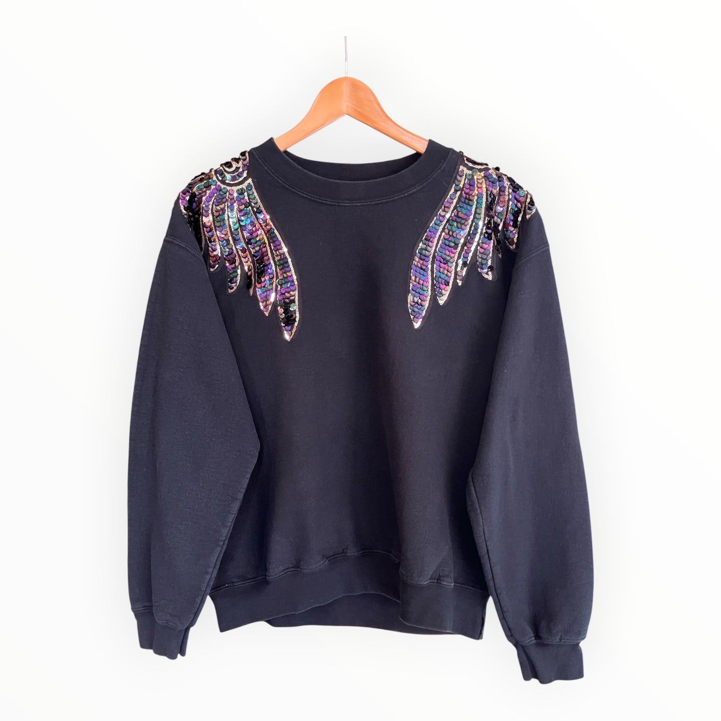 Mermaid Wings Disco Jumper L