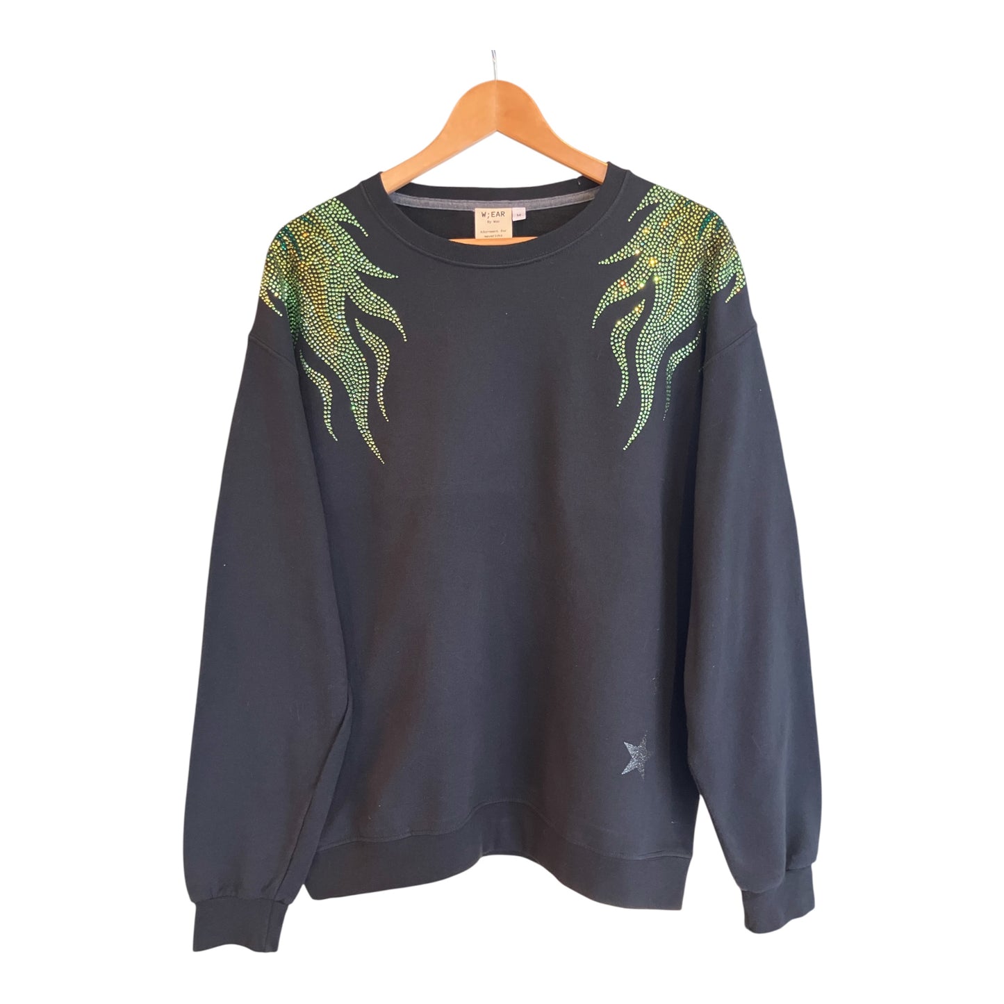 Crystal Fire Disco Jumper M