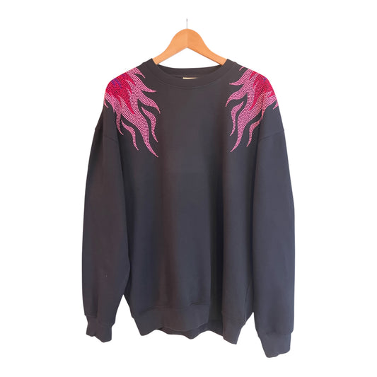 Crystal Fire Disco Jumper XXL