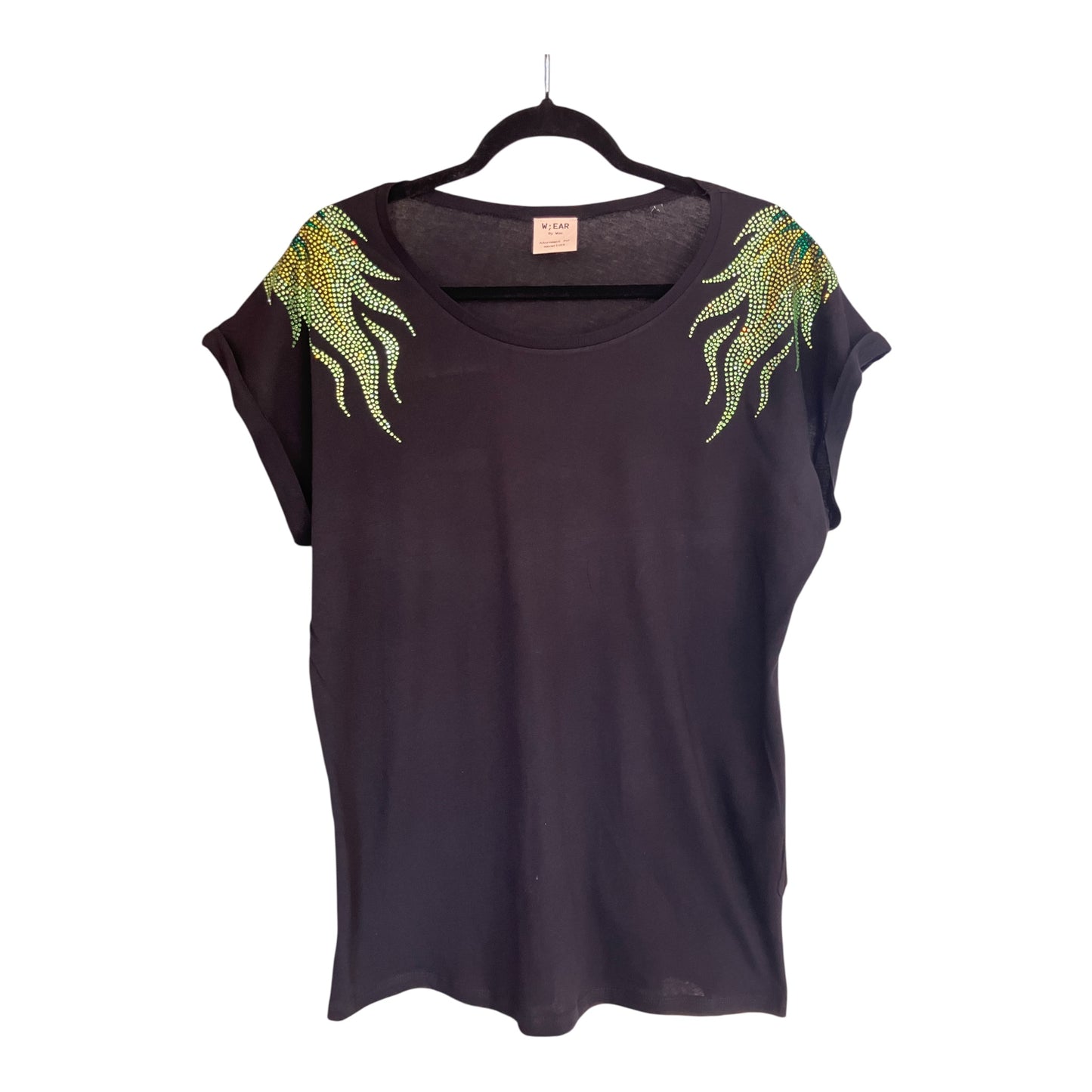 Crystal Fire T Shirt L
