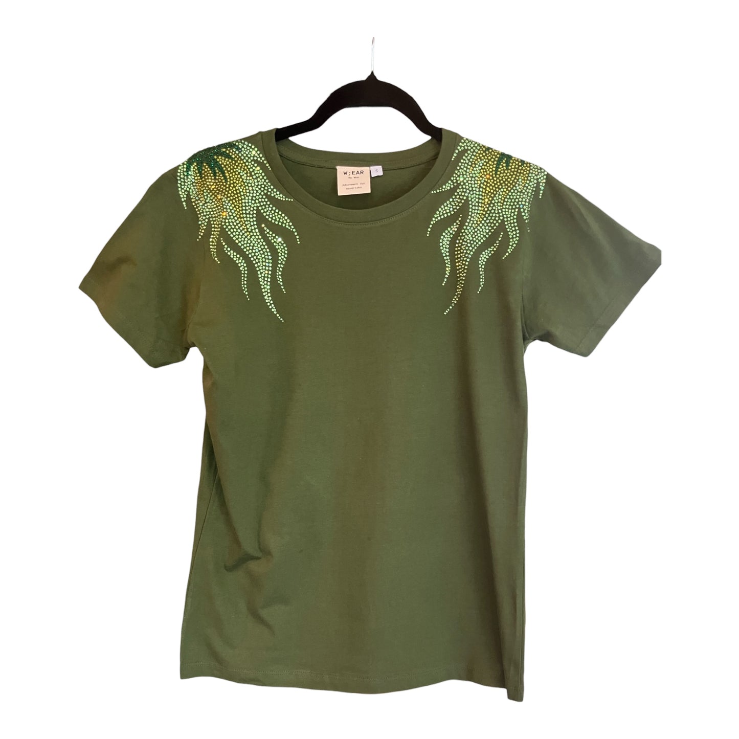 Crystal Fire T Shirt S