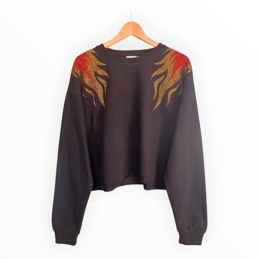 Crystal Fire Disco Jumper XL
