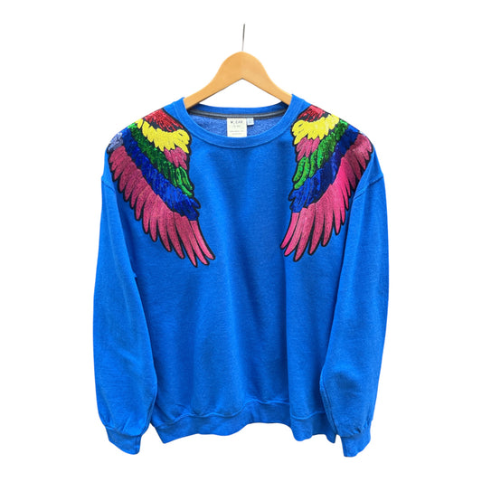 Rainbow Wings Disco Jumper L