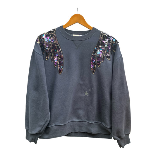 Mermaid Wings Disco Jumper M