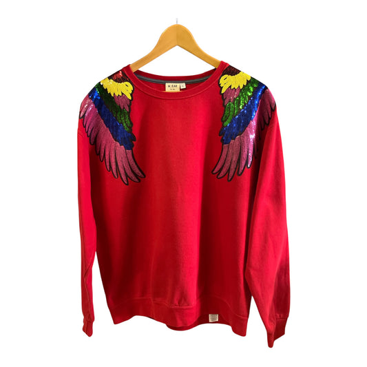 Rainbow Wings Disco Jumper L