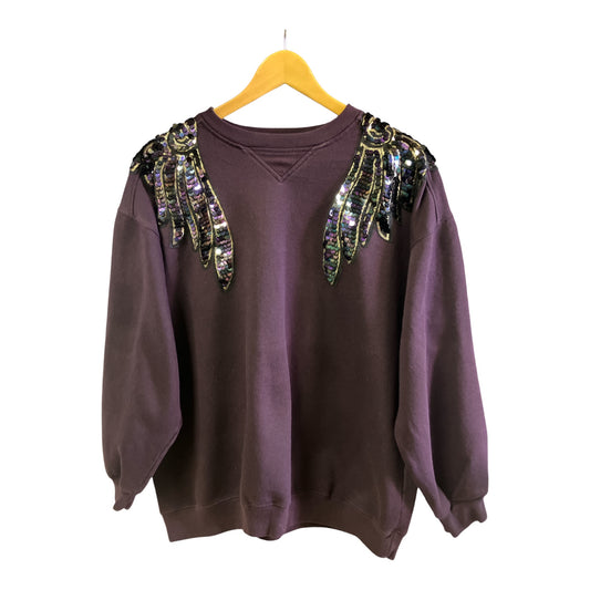 Mermaid Wings Disco Jumper L