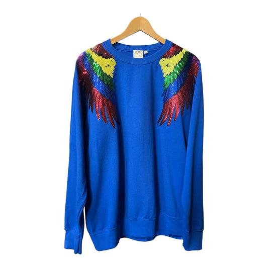 Rainbow Wings Disco Jumper L