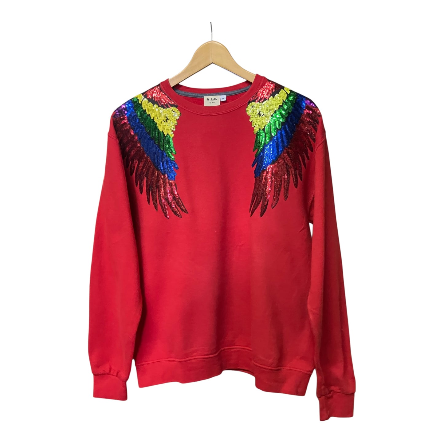 Rainbow Wings Disco Jumper M